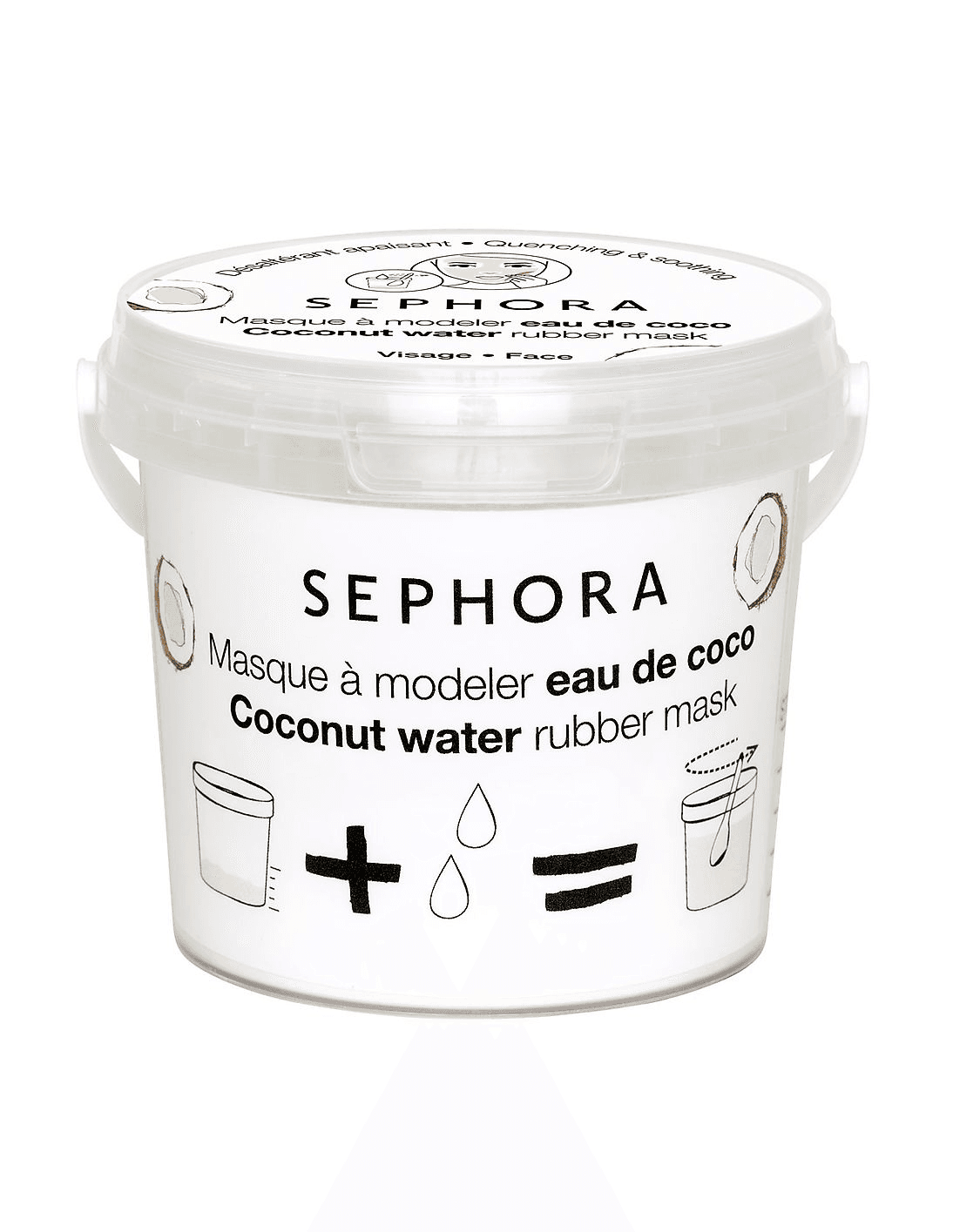 Rubber Mask Coconut Water