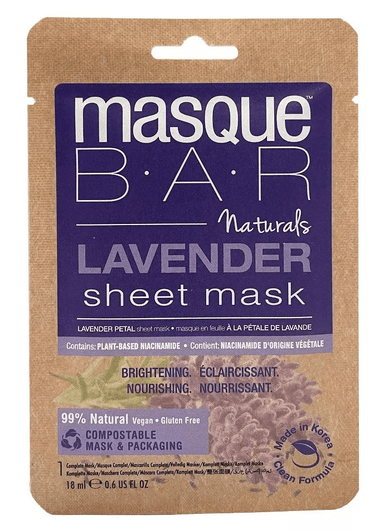 Naturals Lavender Face Sheet Mask