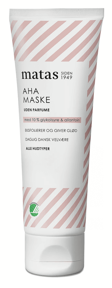 AHA Maske til Alle Hudtyper Uden Parfume