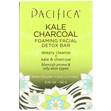 Kale Charcoal Foaming Facial Detox Bar