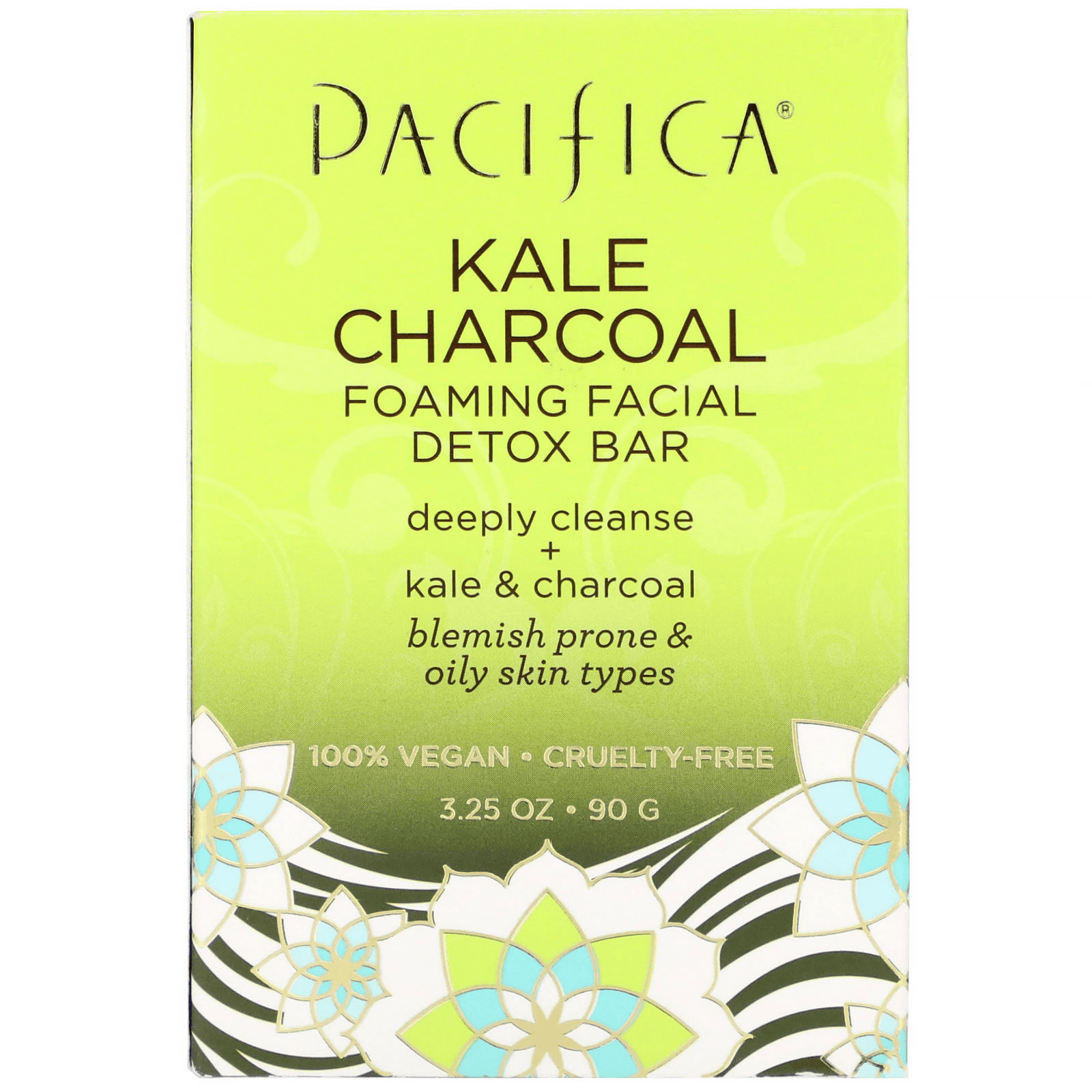 Kale Charcoal Foaming Facial Detox Bar