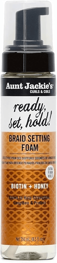Ready, Set, Hold! Braid Setting Foam with Extra Firm Hold
