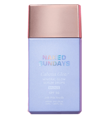 CabanaGlow™ SPF50 Mineral Glow Serum Drops - Bronze