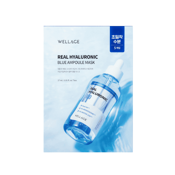 Real Hyaluronic Blue Ampoule Mask