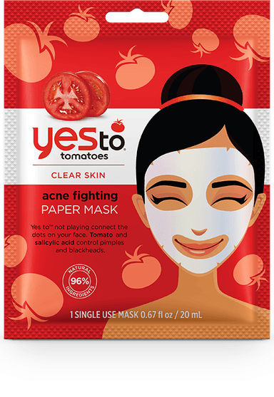 Acne Fighting Paper Mask – Single Use