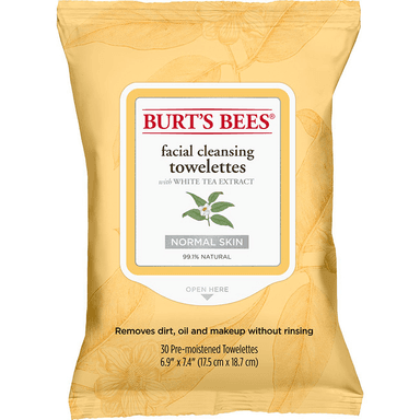 Facial Cleansing Towelettes with White Tea Extract