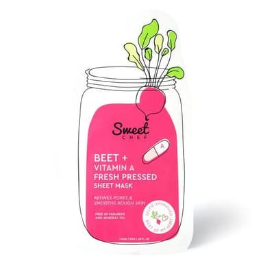 Beet + Vitamin a Fresh Pressed Sheet Mask