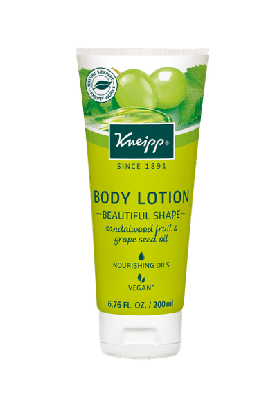 Sandalwood Fruit & Grapeseed Oil Body Lotion - “Beautiful Shape”