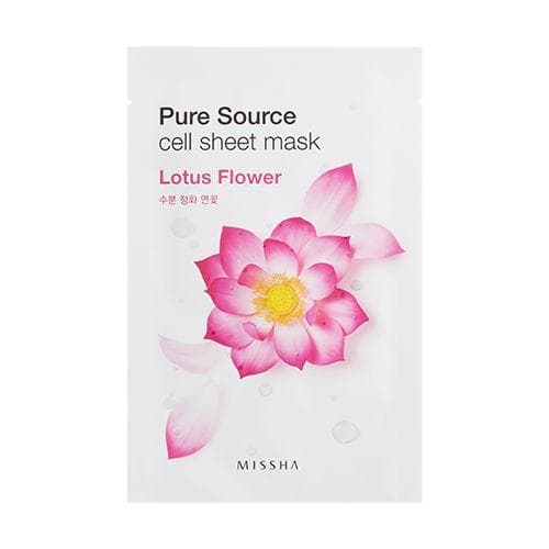 Missha Pure Source Cell Sheet Mask (Lotus Flower)