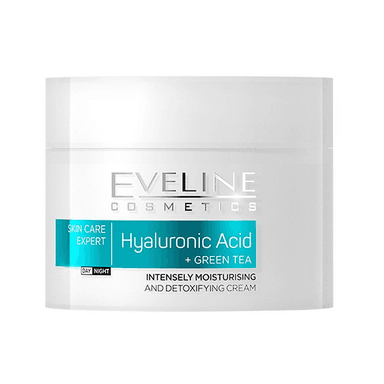 Skin Care Expert Hyaluronic Acid and Green Tea Day and Night Cream