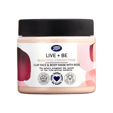 Beautiful Connection Clay Face And Body Mask With Rose