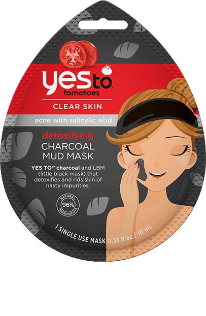 Detoxifying Charcoal Mud Mask – Single Use