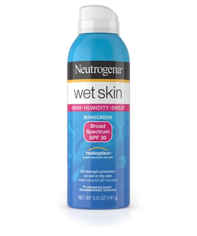 Wet Skin Sunscreen Spray Broad Spectrum SPF 30