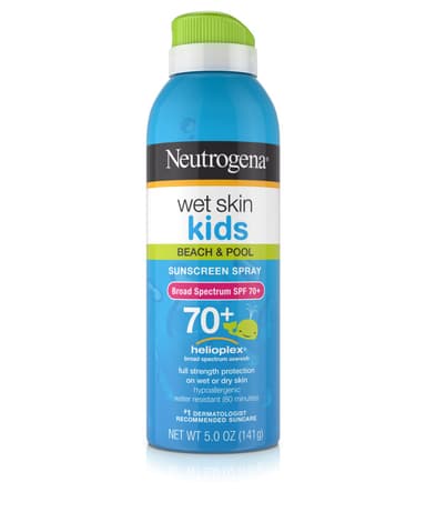 Wet Skin Kids Sunscreen Spray Broad Spectrum SPF 70+
