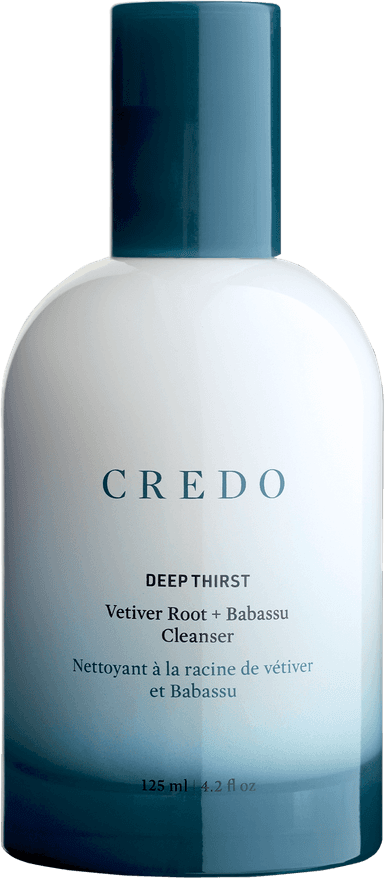 Deep Thirst Vetiver Root + Babassu Cleanser for Dry Skin