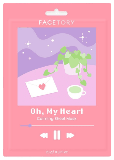 Oh, My Heart Calming Sheet Mask with Heartleaf Extract 