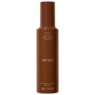 Isle Glow Body Lotion SPF 45 with Sea Moss and Cocoa Seed Butter