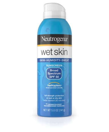 Wet Skin Sunscreen Spray Broad Spectrum SPF 50