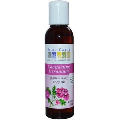 Aromatherapy Body Oil, Comforting Geranium