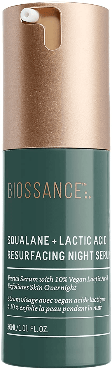 Squalane + Lactic Acid Resurfacing Night Serum