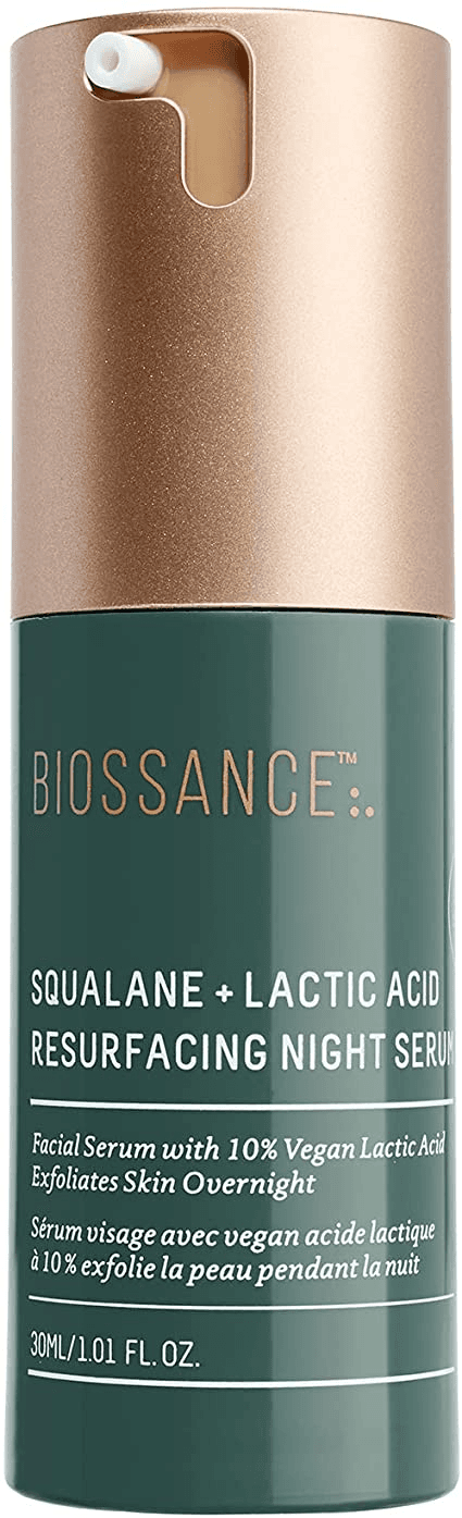 Squalane + Lactic Acid Resurfacing Night Serum