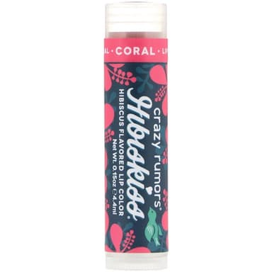 Hibiskiss, Hibiscus Flavored Lip Color, Coral