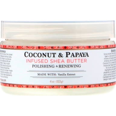 Shea Butter, Infused With Coconut & Papaya