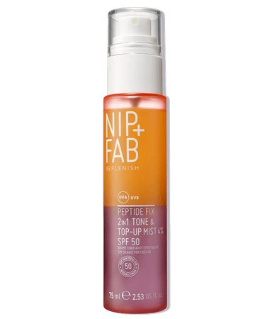 Peptide Fix 2-in-1 SPF 50 Tone + Top Up Mist 4%
