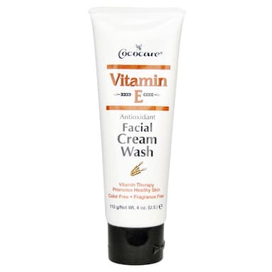 Vitamin E, Antioxidant Facial Cream Wash
