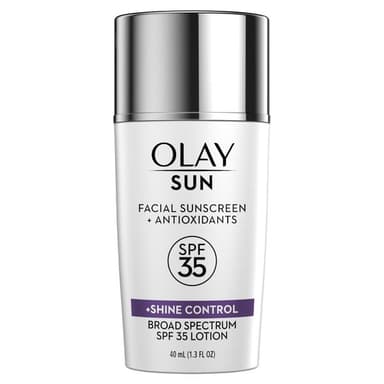 Olay Sun Face Sunscreen Serum + Shine Control, SPF 35
