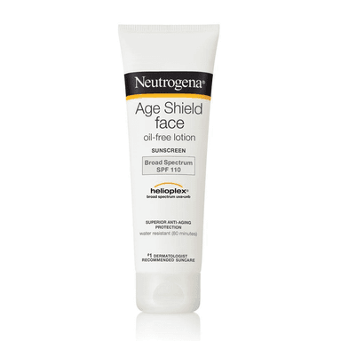 Age Shield® Face Oil-Free Lotion Sunscreen Broad Spectrum SPF 110