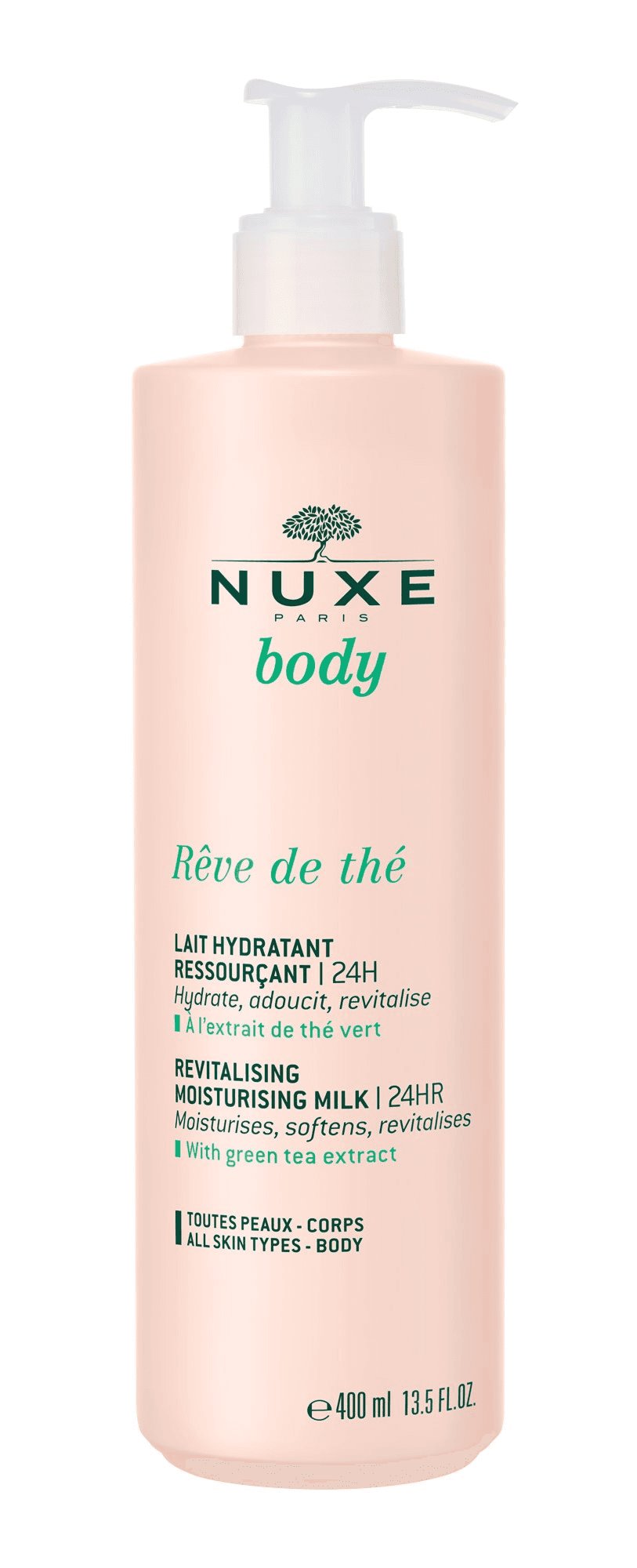 Revitalising Moisturising Lotion NUXE Body Rêve de Thé