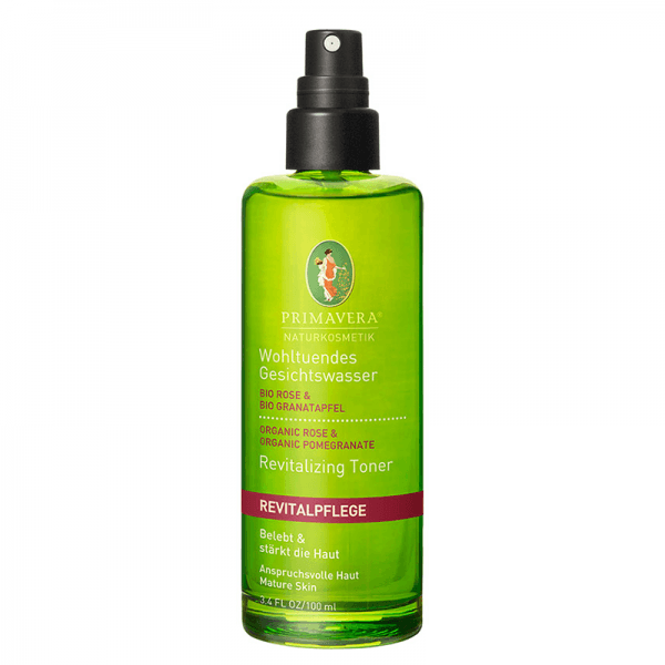 Revitalising : Organic Facial Toner - Rose & Pomegranate