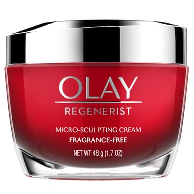 Olay Regenerist Micro-Sculpting Cream Face Moisturizer, Fragrance-Free