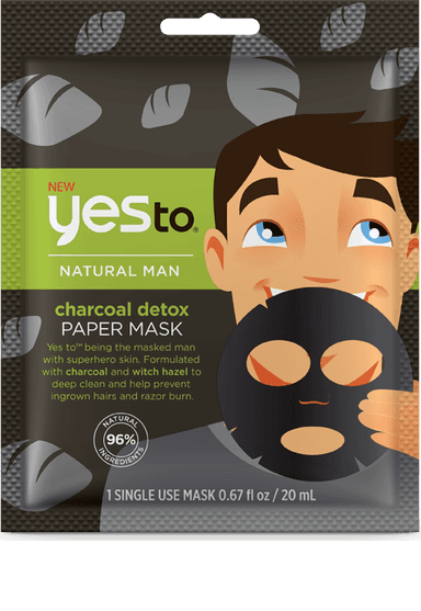 Charcoal Detox Paper Mask - Single Use