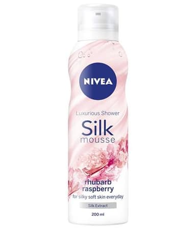 Shower Silk Mousse Rhubarb Raspberry