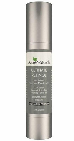 Retinol Organic Moisturizer - Lime Infused With 2.5% Retinol