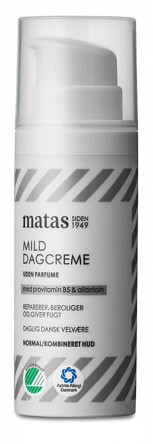 Mild Dagcreme til Normal/Kombineret Hud Uden Parfume 