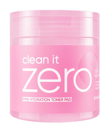 Clean it Zero Pink Hydration Toner Pads