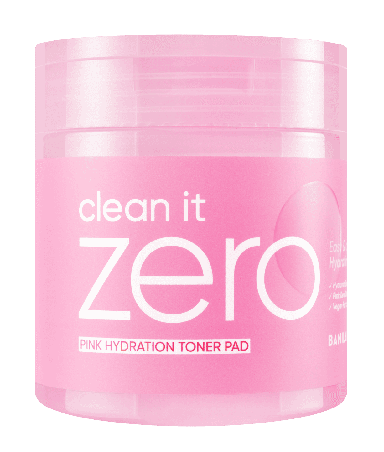 Clean it Zero Pink Hydration Toner Pads