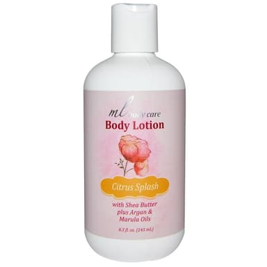 Body Lotion, Citrus Splash, Moisturizing With Argan & Marula Oils + Shea Butter