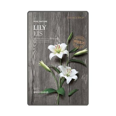 REAL NATURE LILY FACE MASK