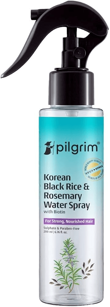 Korean Black Rice and Rosemary Water Spray With Biotin
