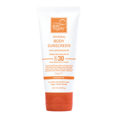 Unscented Mineral Body Sunscreen Broad Spectrum SPF 30