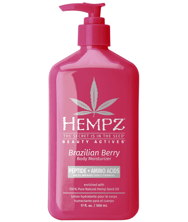 Beauty Actives Brazilian Berry Herbal Body Moisturizer with Peptides + Amino Acids