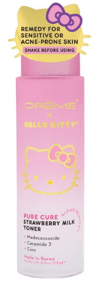 The Crème Shop x Hello Kitty Pure Cure Strawberry Milk Toner - Klean Beauty™