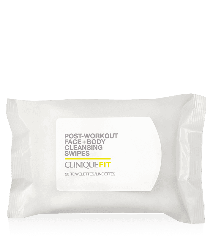 Cliniquefit™ Post-Workout Face + Body Cleansing Swipes