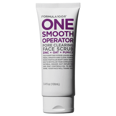 One Smooth Operator Pore Clearing Face Scrub Zinc + Oat + Pumice