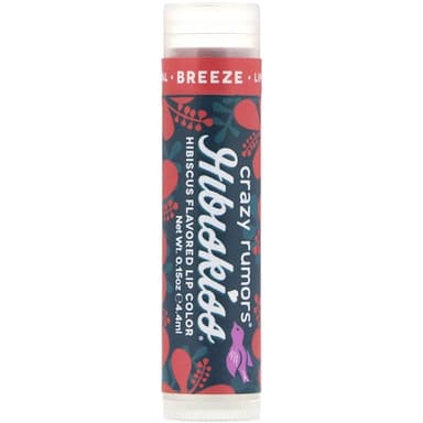 Hibiskiss, Hibiscus Flavored Lip Color, Breeze