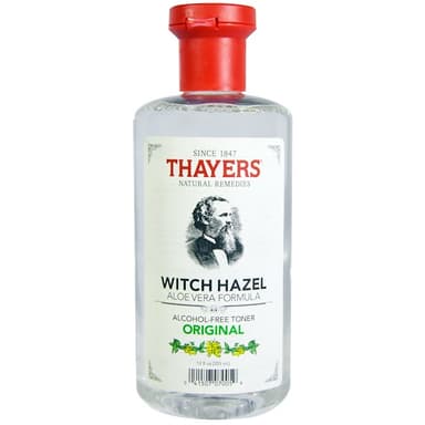 Witch Hazel, Aloe Vera Formula, Alcohol-Free Toner, Original